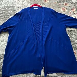 Madison Blue Cardigan Classic Knit Sweater